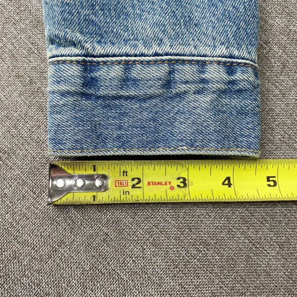 Levi's Type III Sherpa Trucker Denim Jacket Men's Small Blue Coca Cola Logo NWT - Picture 14 of 14
